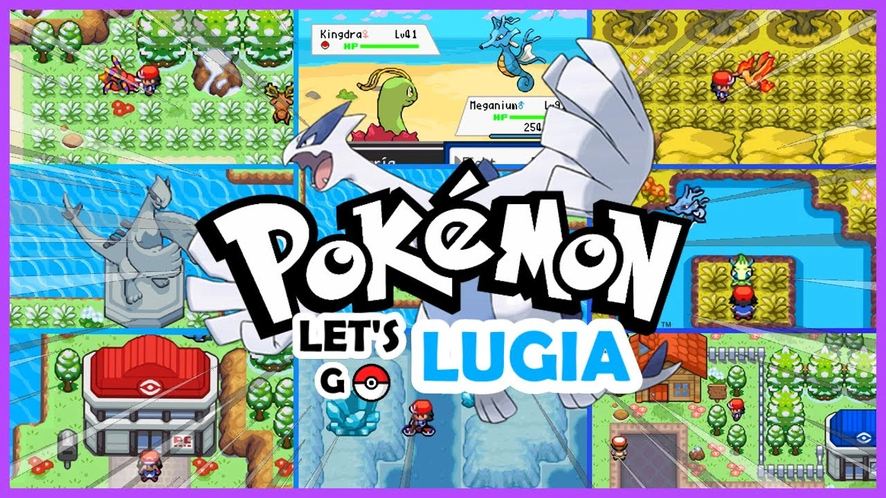Pokemon Let's Go Lugia [Português PT-BR] rom gba emulador pra android esse  jogo está muito