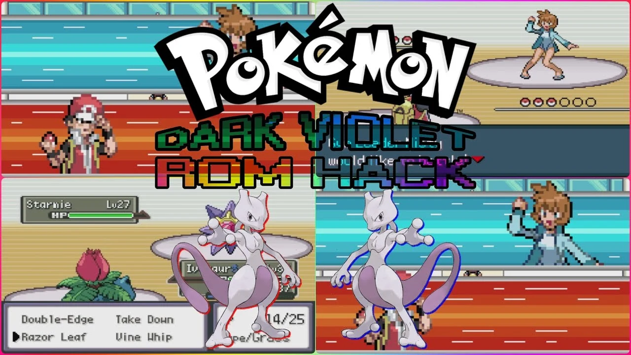 Pokémon Dark Violet (Detonado Hack Rom - Parte 2) - O Primeiro Ginásio! 