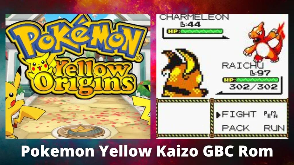 Pokemon Yellow ROM Free Download For GBC Emulator