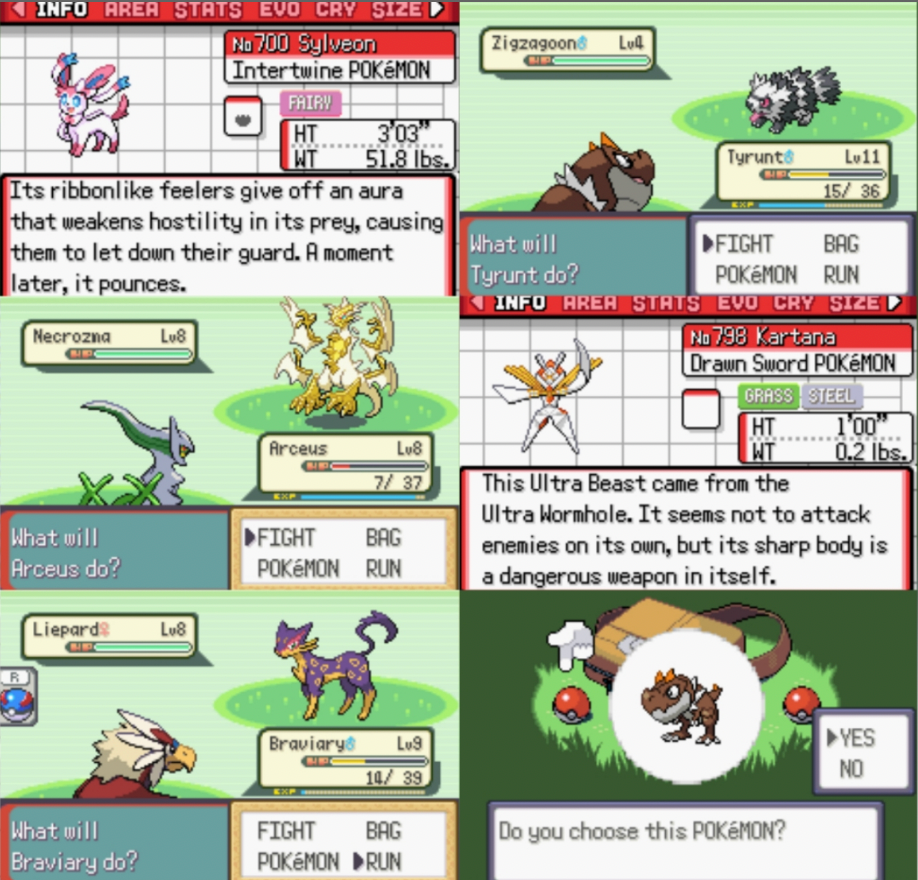 Pokemon Emerald Crest Cheats !! 