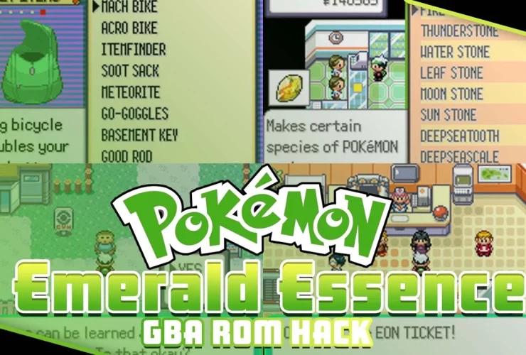 Pokemon Emerald Essence GBA ROM Hack
