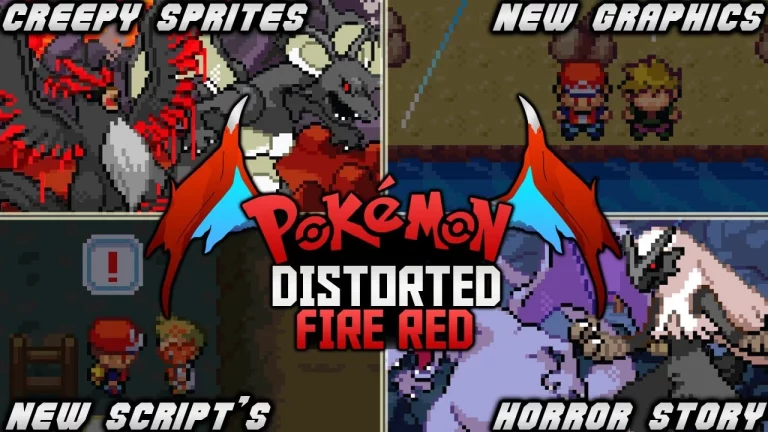 Pokemon Fire Red Distorted download