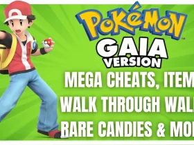 Pokemon Gaia CHEATS