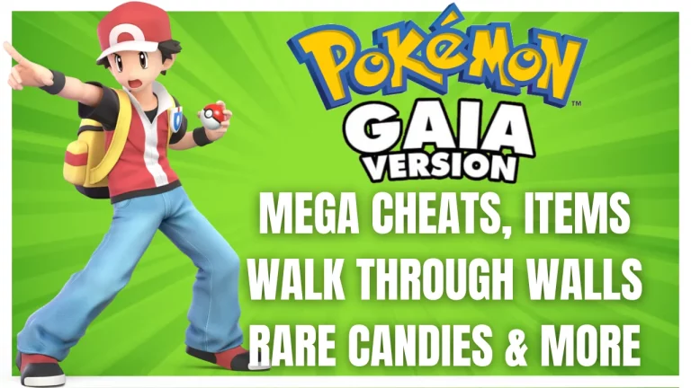 Pokemon Gaia CHEATS