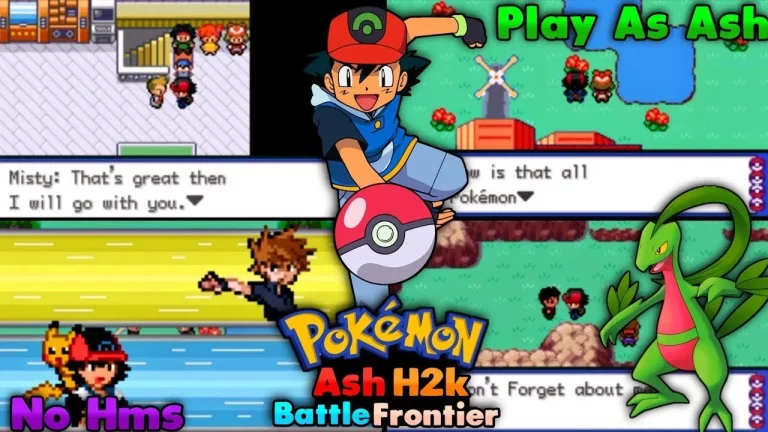 Pokemon Ash H2K Battle Frontier Version