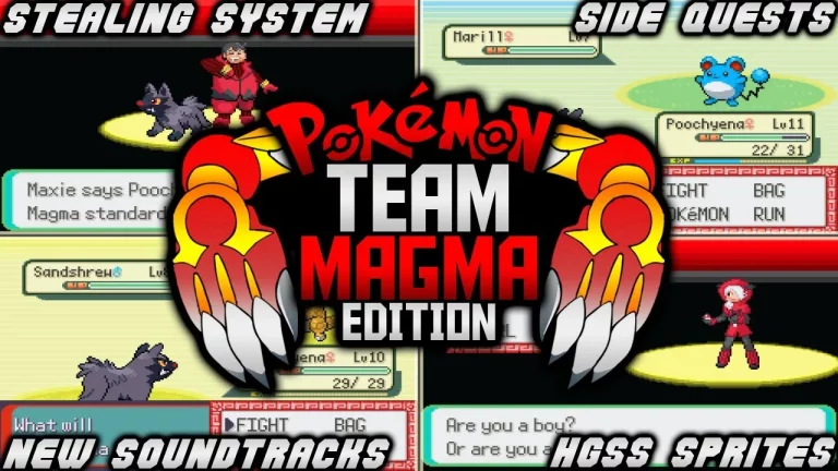 Pokemon Team Magma Edition