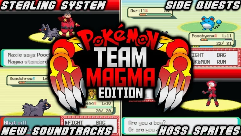 Pokemon Team Magma Edition