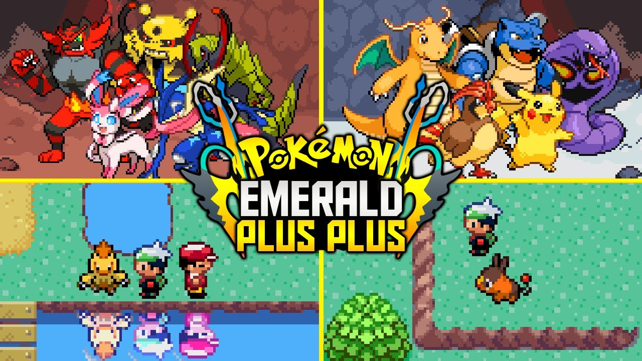 pokemon emerald plus plus rom hack